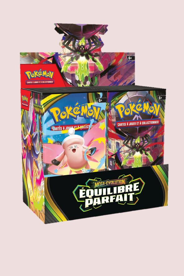 ⚖️ Display Pokémon – Mega Evolution : Équilibre Parfait (FR)