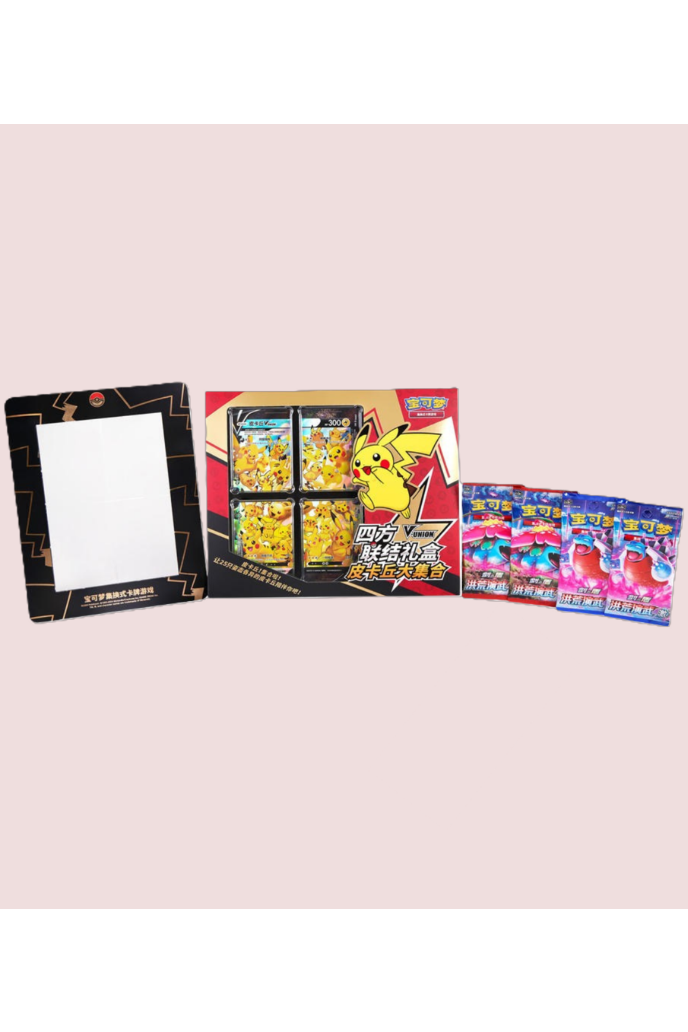 Coffret Pikachu V-Union Pokémon Chinois