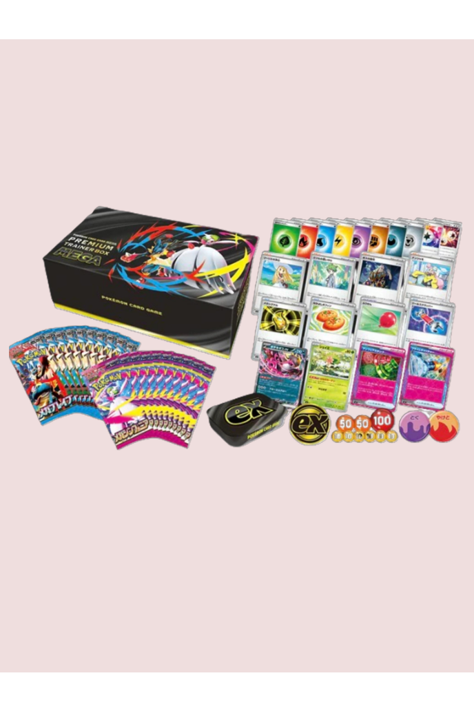 Premium Trainer Box Mega 20 Booster Pokémon Japonais
