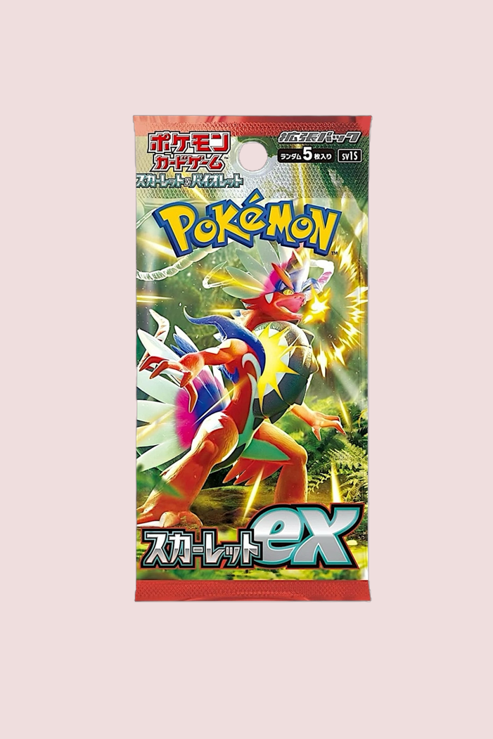 Display Scarlet EX SV1S 30 Booster Pokémon Japonais