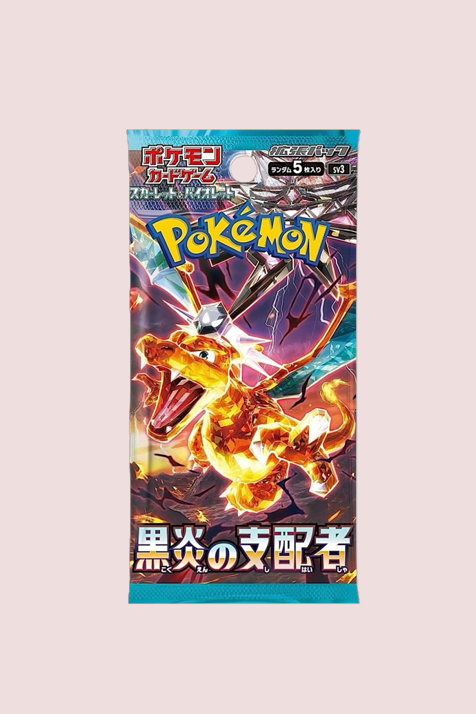 Display Ruler of the Black Flame SV3 30 Booster Pokémon Japonais