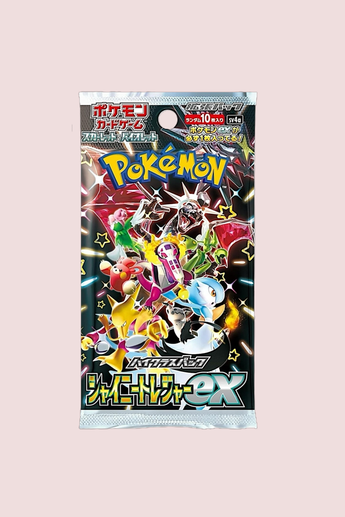 Display Shiny Treasure SV4A 10 Booster Pokémon Japonais