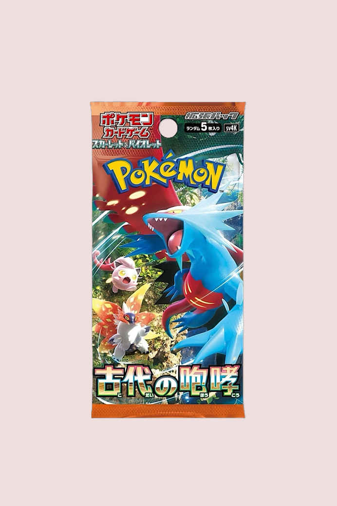Display Ancient Roar SV4K 30 Booster Pokémon Japonais