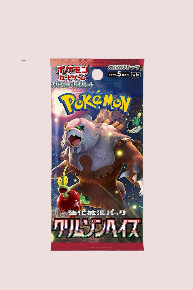 Display Crimson Haze SV5a 30 Booster Pokémon Japonais