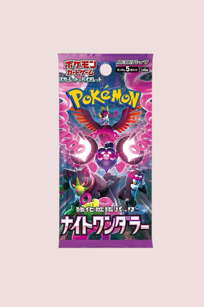 Display Night Wanderer SV6A 30 Booster Pokémon Japonais