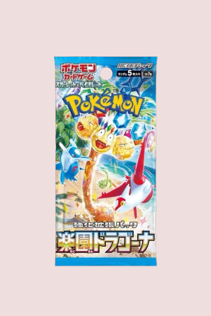 Display Paradise Dragona SV7a 30 Booster Pokémon Japonais