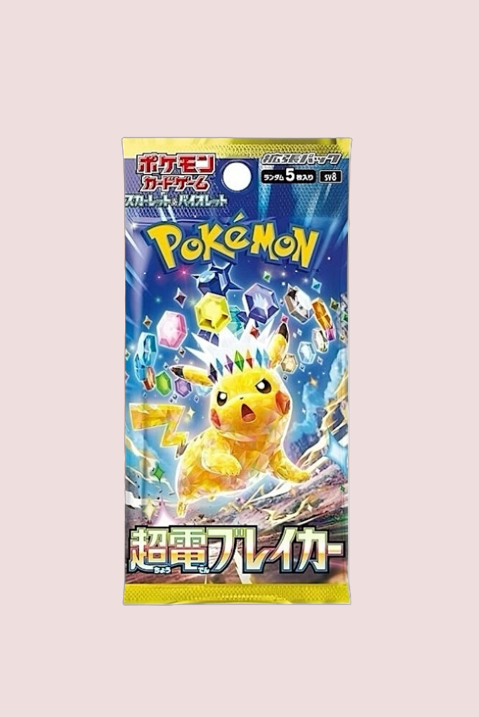 Display Super Electric Breaker SV8 30 Booster Pokémon Japonais