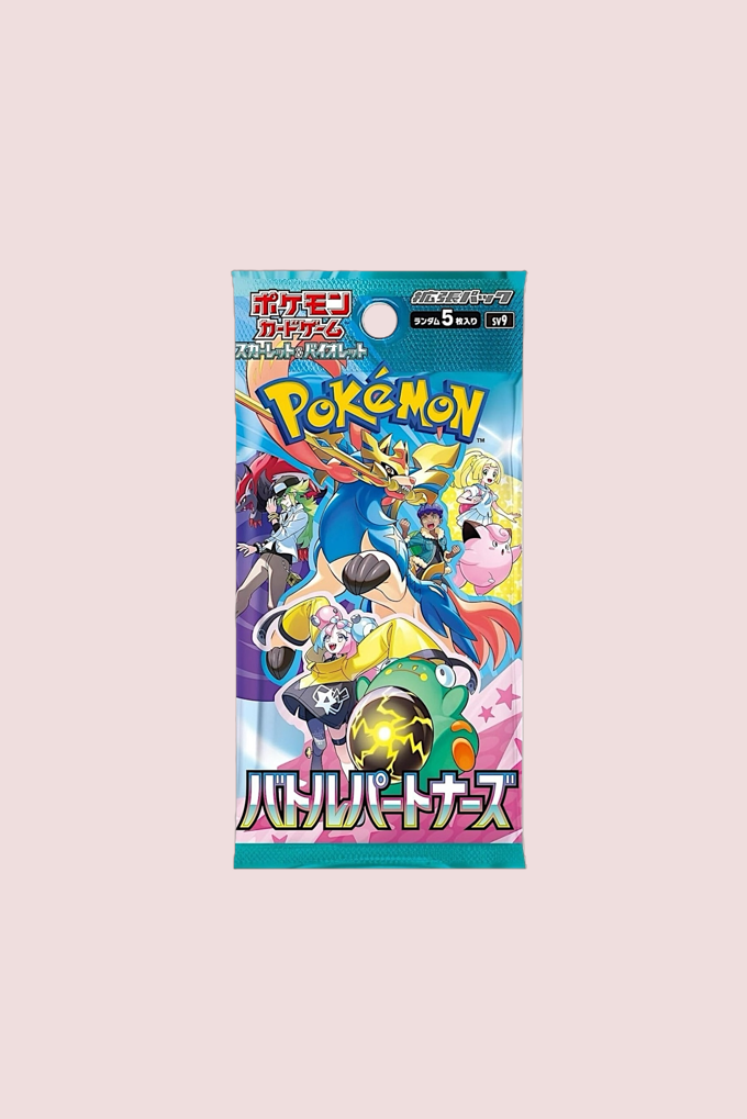 Display Battle Partners SV9 30 Booster Pokémon Japonais