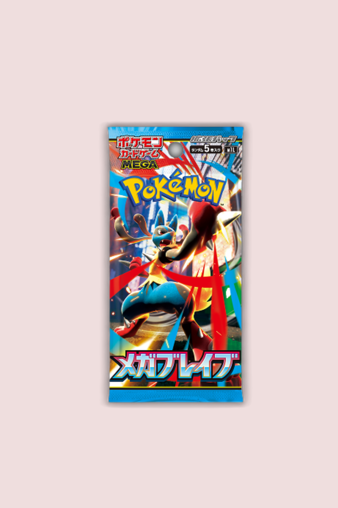 Display Mega Brave M1L 30 Booster Pokémon Japonais