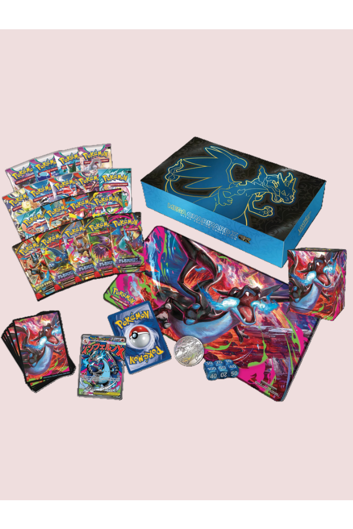 🔥 Coffret Ultra-Premium – Mega Dracaufeu X (FR)