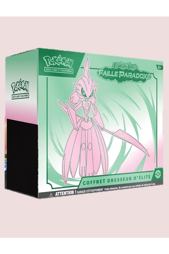 💚 Coffret Dresseur d’Élite Pokémon – Écarlate & Violet : Faille Paradoxe Verte (FR)