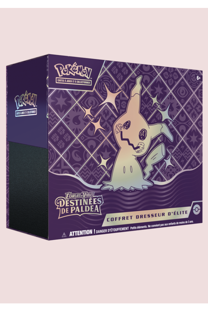 💜 Coffret Dresseur d’Élite Pokémon – Écarlate‑Violet : Destinées de Paldea (FR)