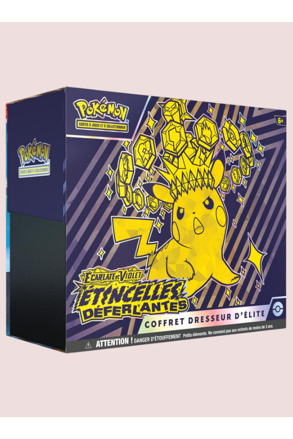 ⚡ Coffret Dresseur d’Élite Pokémon – Écarlate & Violet : Étincelles Déferlantes (FR)