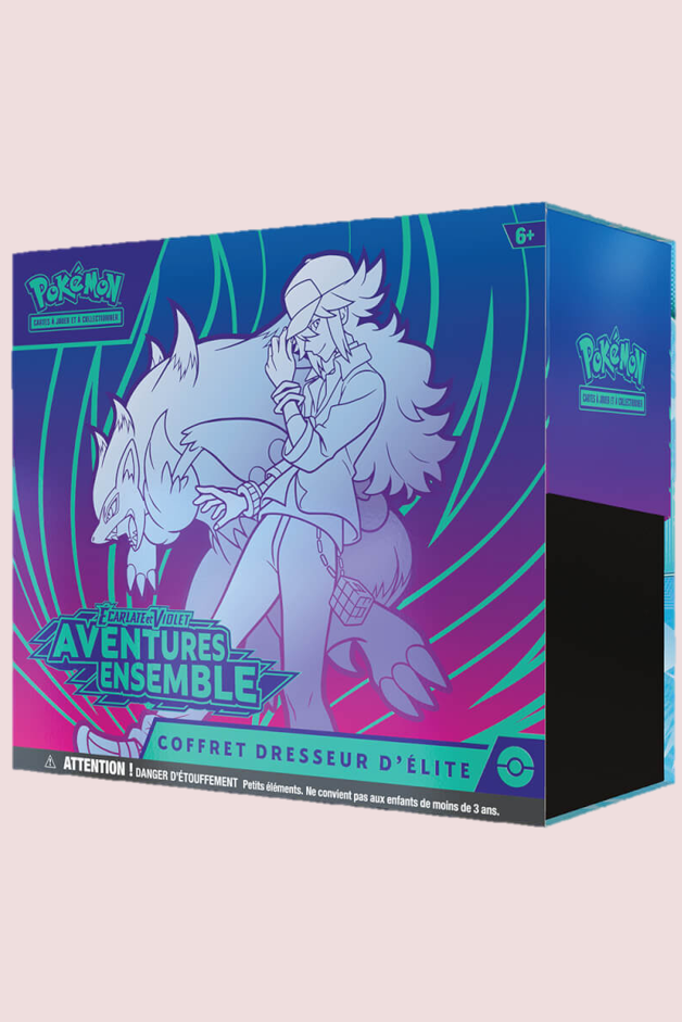 🌟 Coffret Dresseur d’Élite Pokémon – Écarlate & Violet : Aventures Ensemble (FR)