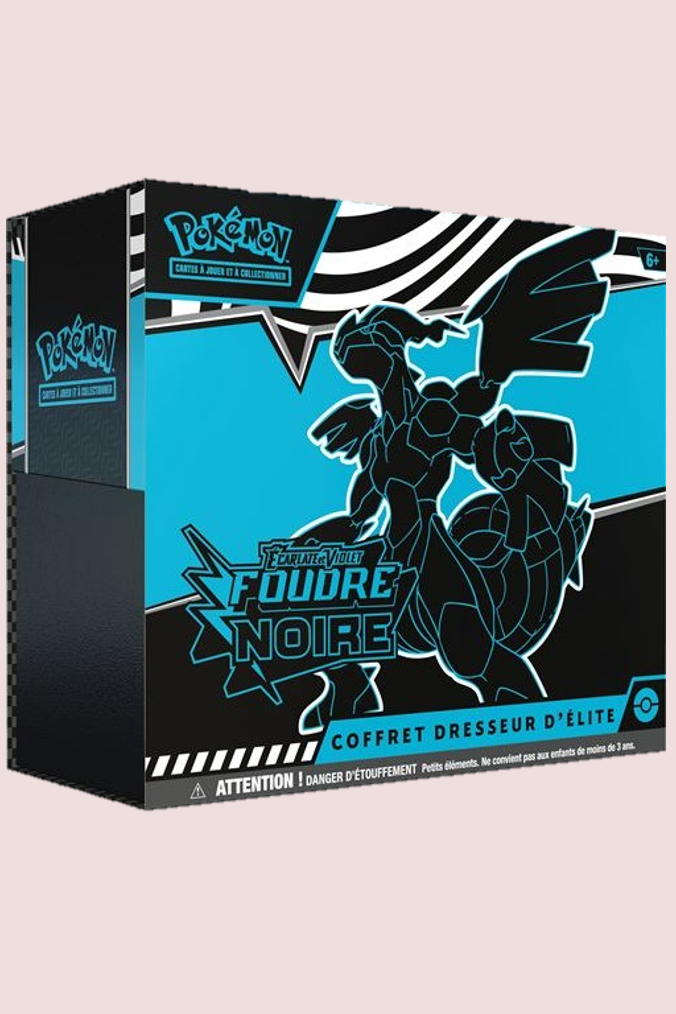 ⚡ Coffret Dresseur d’Élite Pokémon – Écarlate & Violet : Foudre Noire (FR)