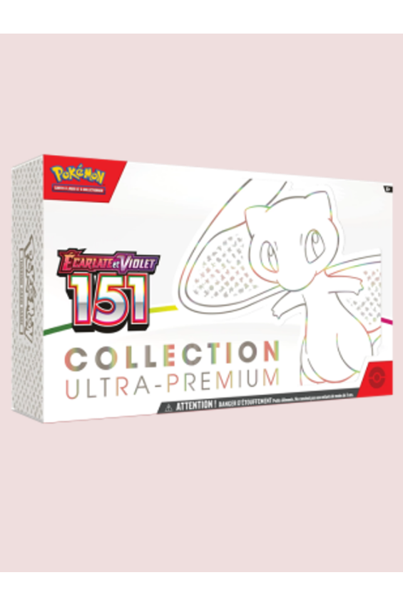 🌈 Collection Ultra‑Premium Pokémon – Écarlate & Violet 151 : Mew (FR)