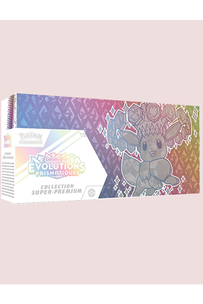 🌈 Collection Super‑Premium Pokémon – Évolutions Prismatiques : Évoli (FR)