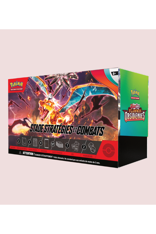 🔥 Stade Stratégies & Combats Pokémon – Écarlate & Violet : Flammes Obsidiennes (FR)