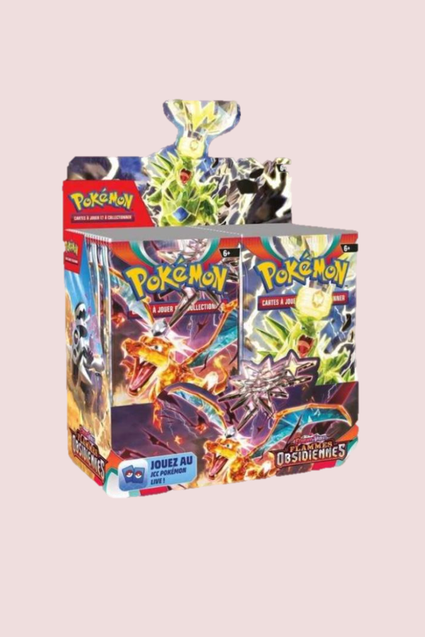 🔥 Display Pokémon – Écarlate & Violet : Flammes Obsidiennes (FR)