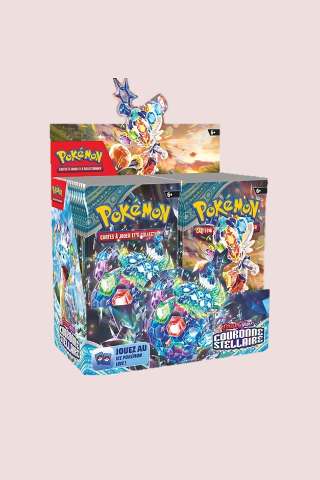 ⭐ Display Pokémon – Écarlate & Violet : Couronne Stellaire (FR)