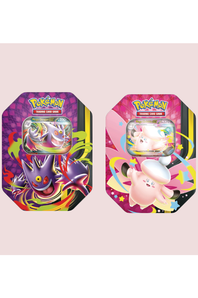 [Précommande] 💜Pokébox – Méga‑Ectoplasma EX / Méga-Mélodelfe modèle aléatoire (FR)