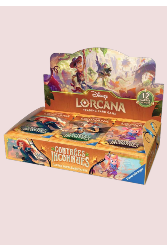 [Précommande] 🌌 Display Lorcana Chapitre 12 – Contrées Inconnues (FR)