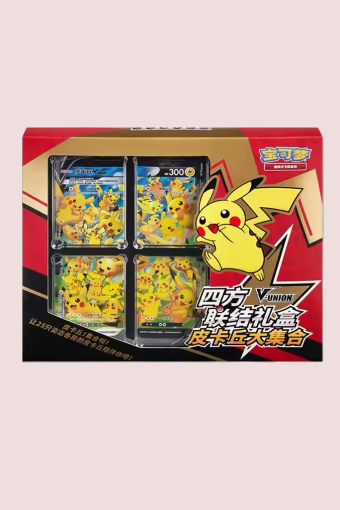 Coffret Pikachu V-Union Pokémon Chinois