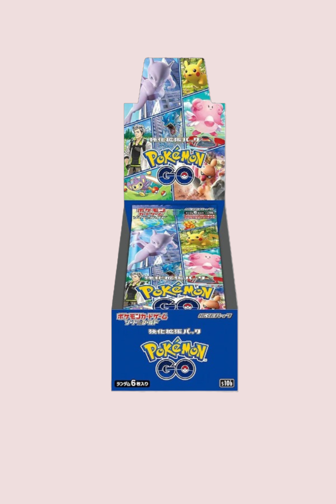 Display Pokémon GO s10B 10 Booster Pokémon Japonais