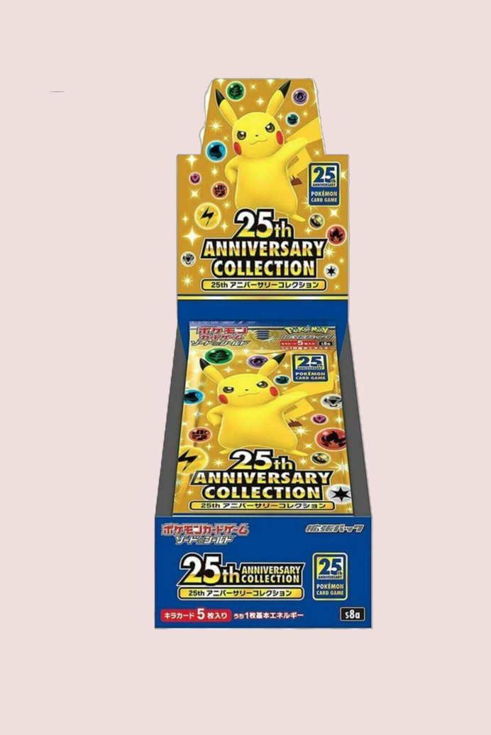 Display 25th Anniversary Collection 10 Booster Pokémon Japonais