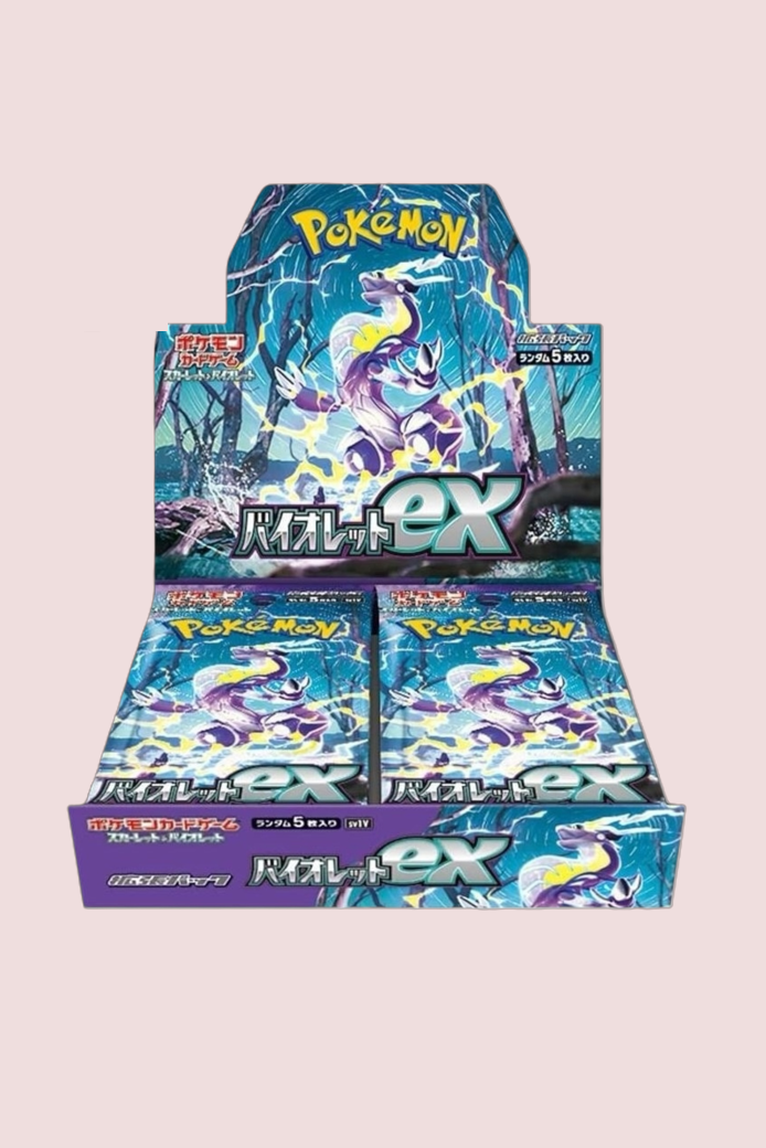 Display Violet EX SV1V 30 Booster Pokémon Japonais