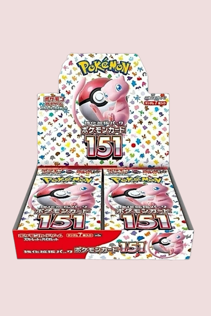 Display 151 SV2A 20 Booster Pokémon Japonais