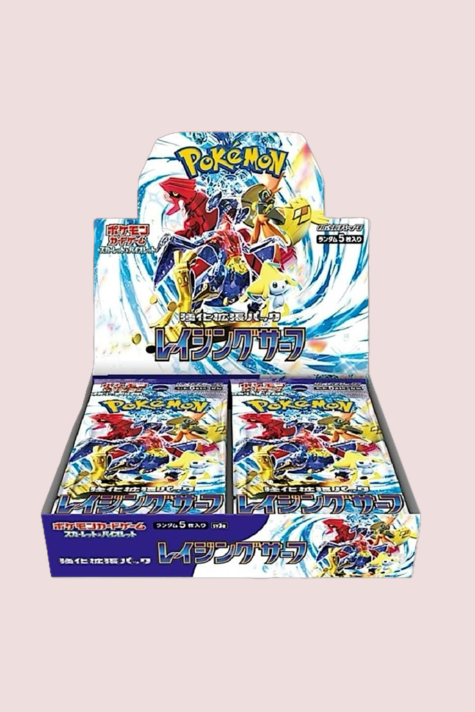 Display Raging Surf SV3A 30 Booster Pokémon Japonais