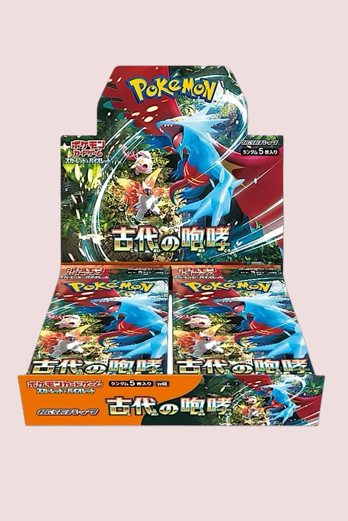 Display Ancient Roar SV4K 30 Booster Pokémon Japonais