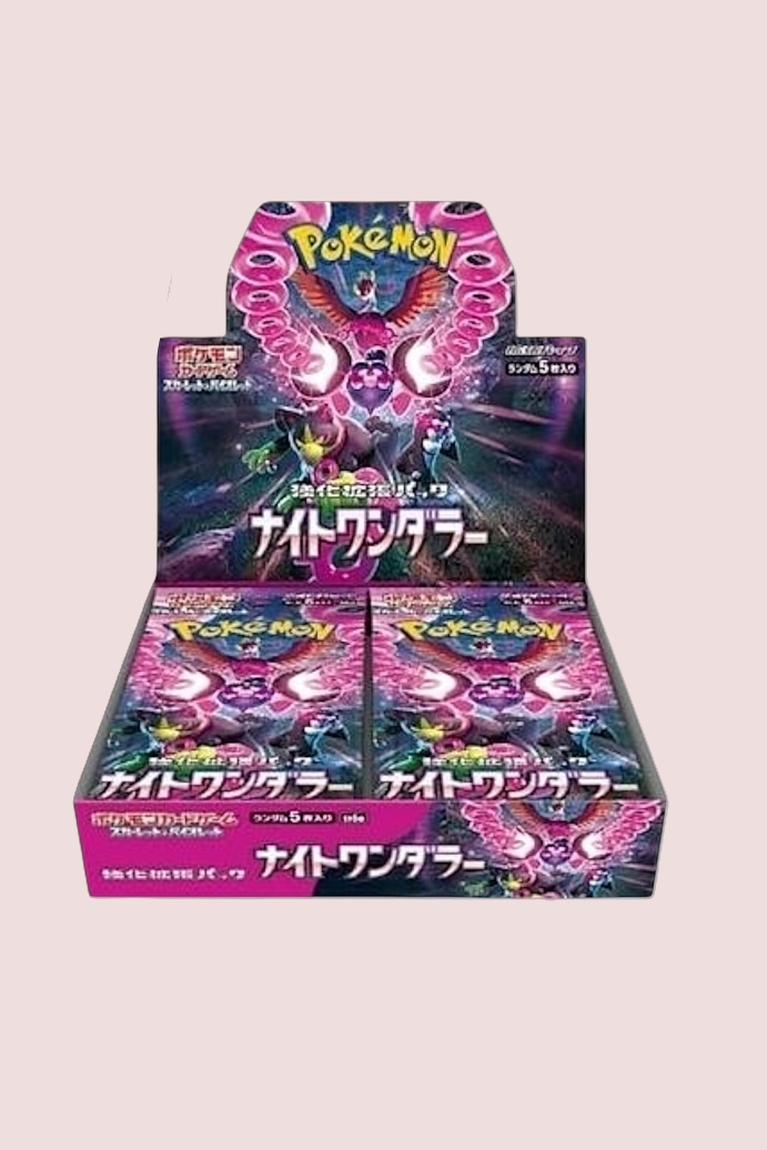 Display Night Wanderer SV6A 30 Booster Pokémon Japonais