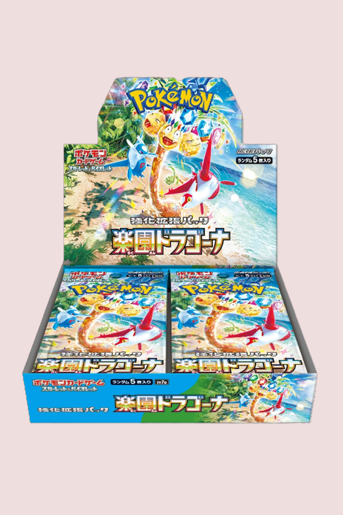 Display Paradise Dragona SV7a 30 Booster Pokémon Japonais