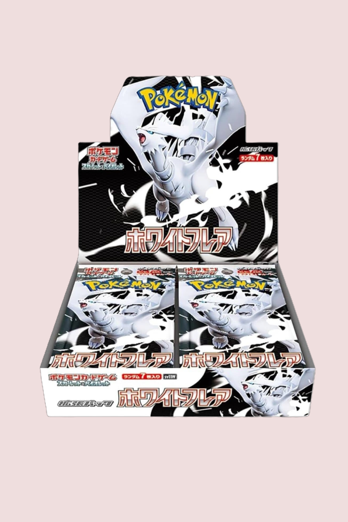 Display White Flare SV11W 20 Booster Pokémon Japonais