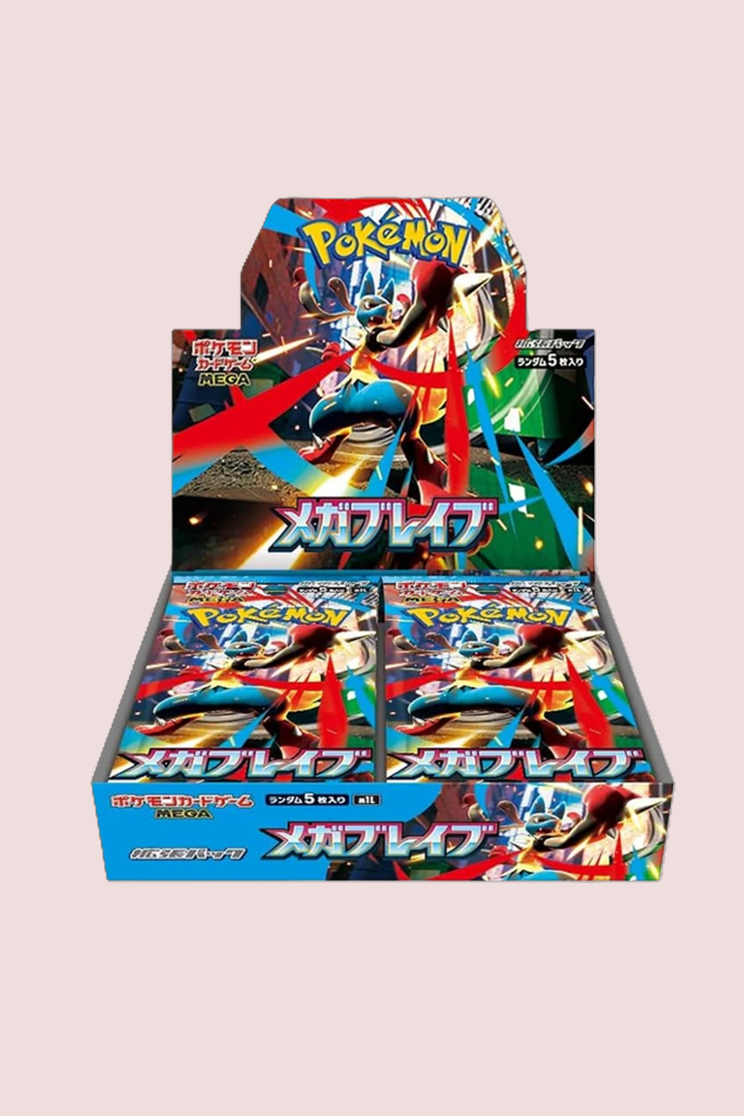 Display Mega Brave M1L 30 Booster Pokémon Japonais