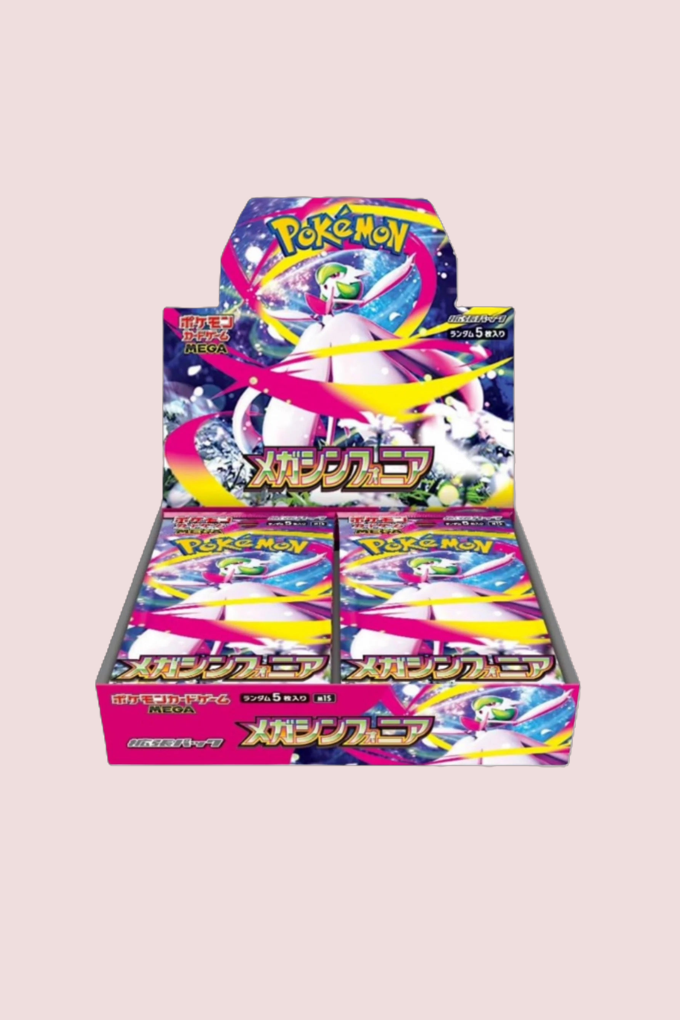Display Mega Symphonia M1S 30 Booster Pokémon Japonais