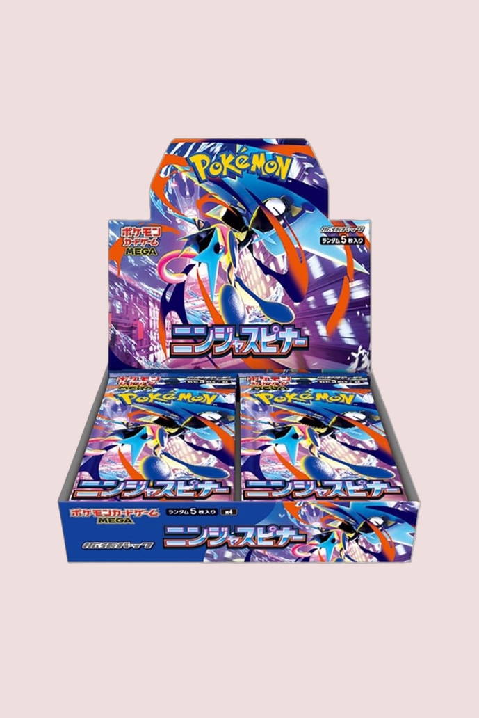 Display Ninja Spinner M4 30 Booster Pokémon Japonais