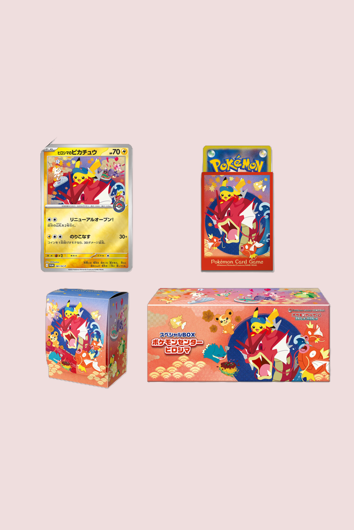 Coffret Pokémon Center Hiroshima Special Box Pokémon Japonais