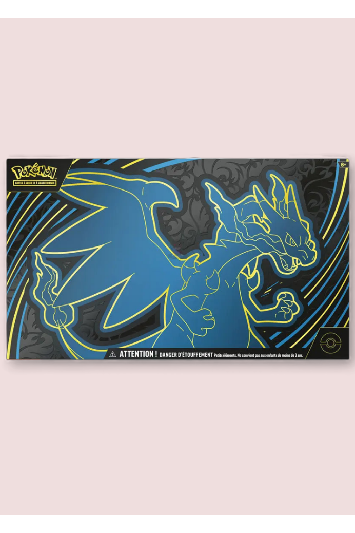 🔥 Coffret Ultra-Premium – Mega Dracaufeu X (FR)