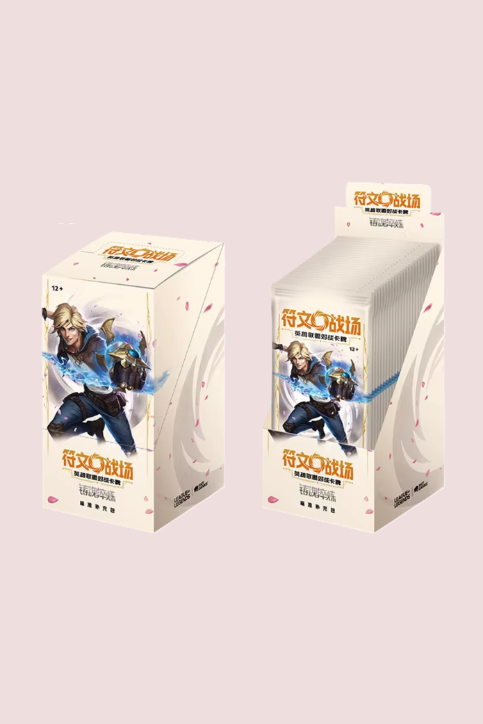 🌌 Display Riftbound Spiritforged 12 Slim Pack set 2 League of Legends Chinois