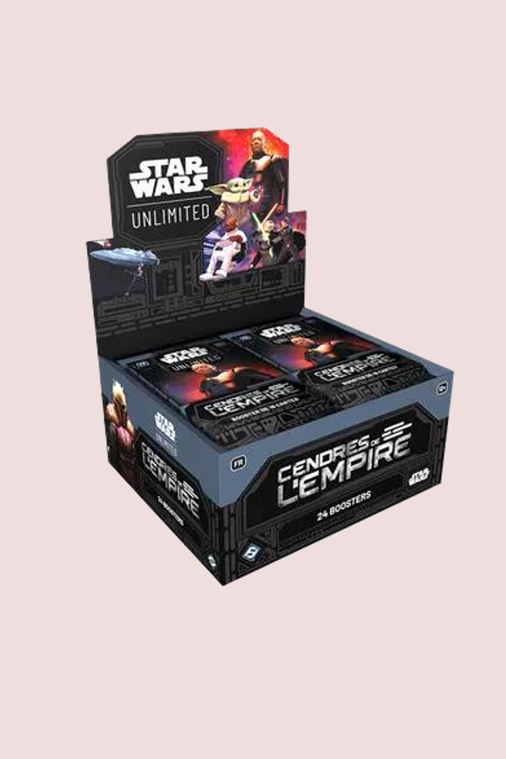[Précommande]⭐ Star Wars Unlimited - Boîte de 24 Boosters - Set 08 Cendres de l’Empire