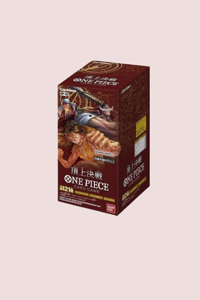 Display Paramount War OP-02 24 Booster One Piece Japonais