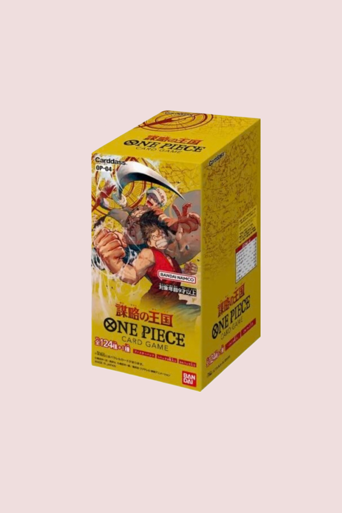 Display Kingdoms of Intrigue OP-04 24 Booster One Piece Japonais
