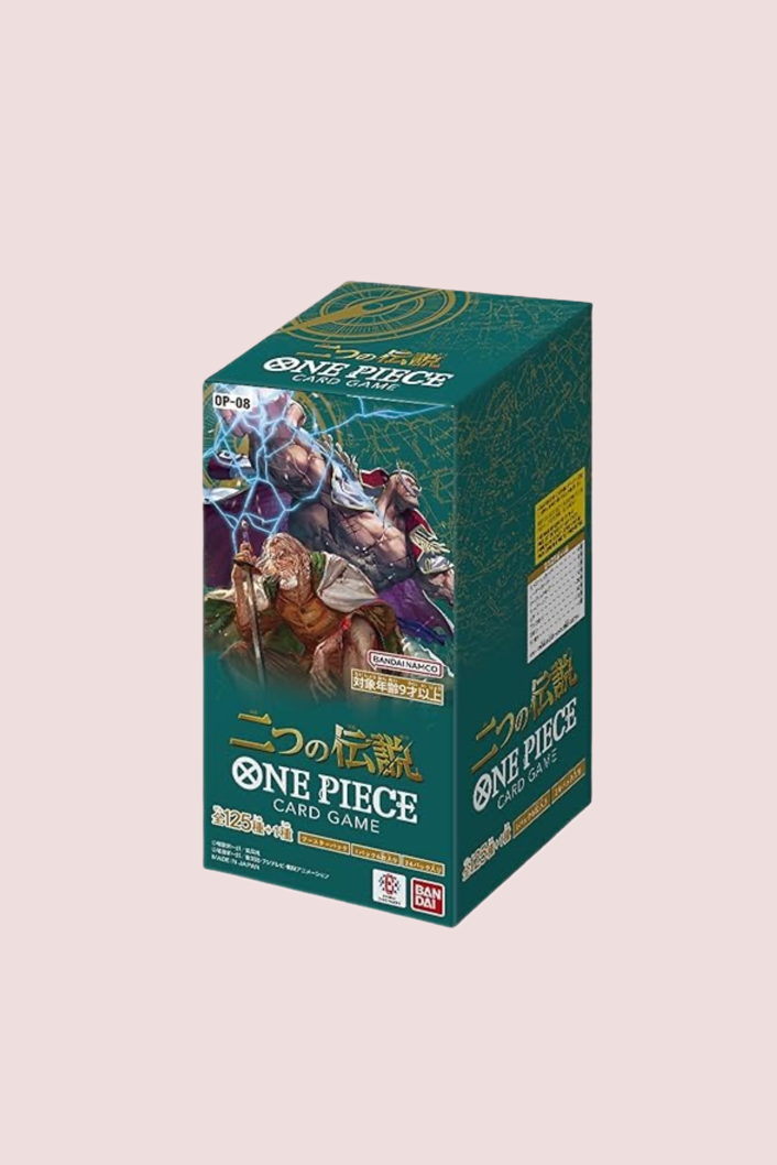 Display Two Legends OP-08 24 Booster One Piece Japonais