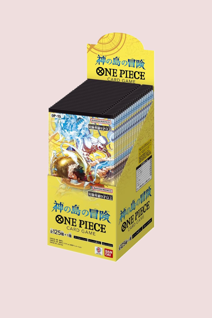 Display Adventure on The Island of the Gods OP-15 24 Booster One Piece Japonais