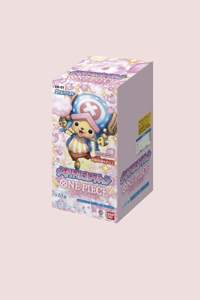 Display Memorial Collection EB-01 24 Booster One Piece Japonais