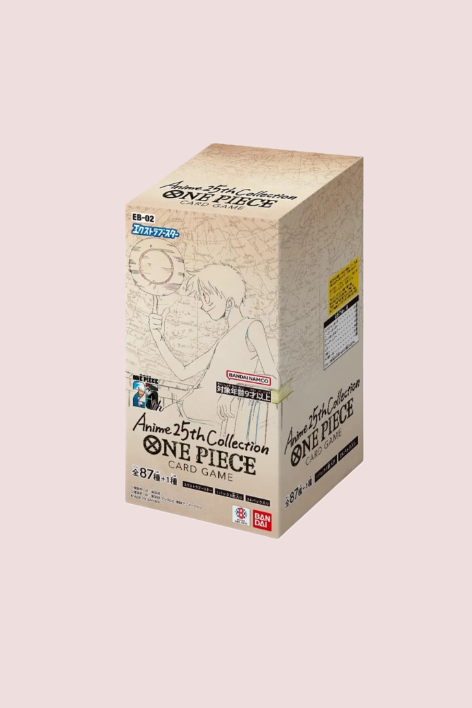 Display Anime 25th Collection EB-02 24 Booster One Piece Japonais
