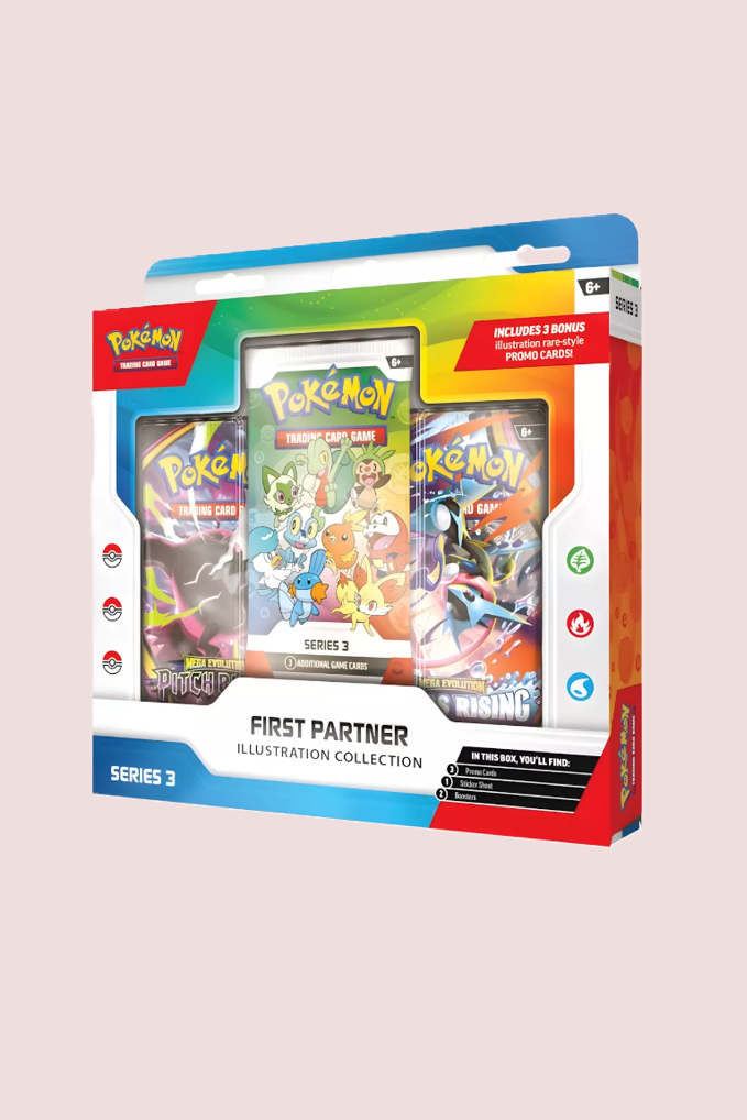[Précommande] 🎨 Coffret Pokémon – Premier Partenaires Illustration Collection Series 3 (FR)